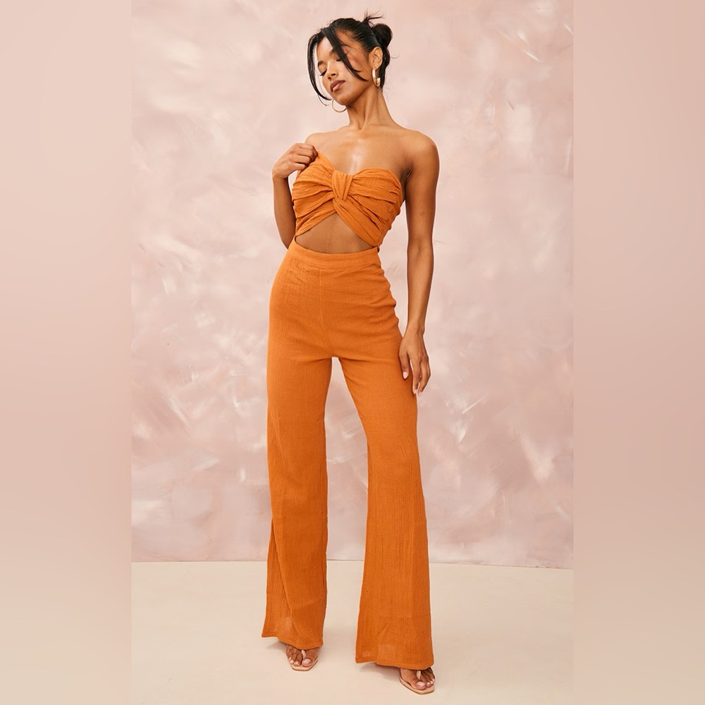 Pretty Little Thing Bandeau Jumpsuit size 2 ✨ new without tags
